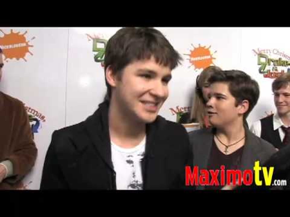 Devon Werkheiser Interview at Merry Christmas, Drake & Josh! Premiere