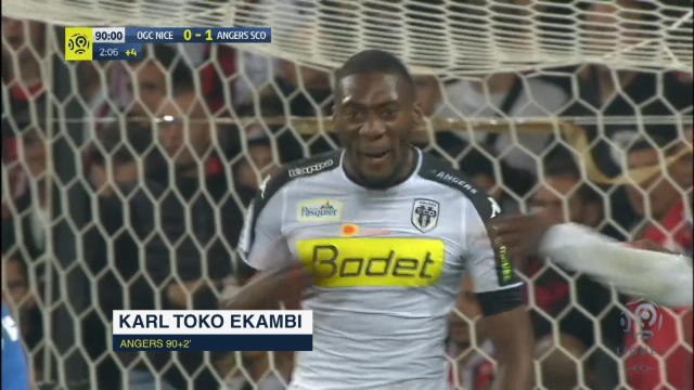 Nice 0-2 Angers