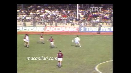 02.04.1987 - 1986-1987 Turkish 1st League Matchday 30 Rizespor 0-2 Trabzonspor