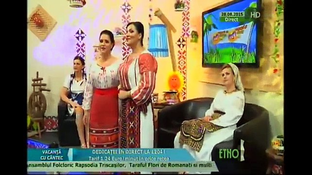 Violeta si Liliana Geapana - Inima cu dor ne poarta (Vacanta cu cantec - ETNO TV - 28.08.2015)