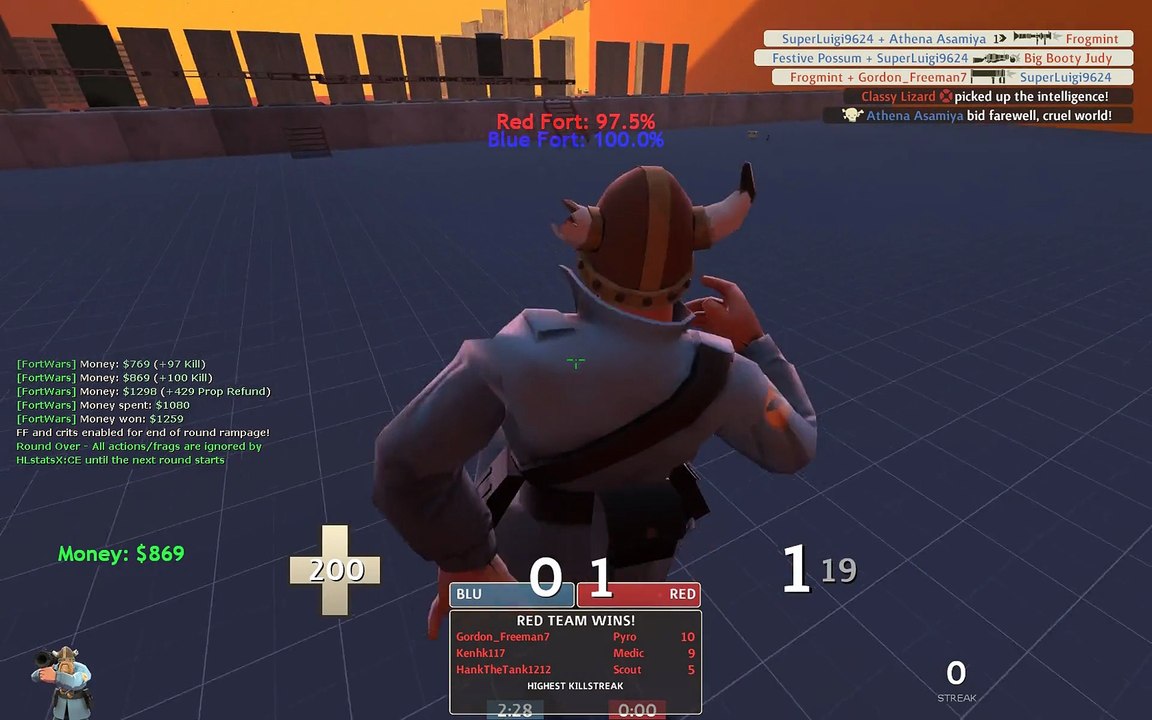 Team Fortress 2: Quite possibly the luckiest kill I've ever gotten