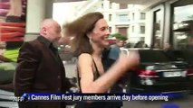 Cannes Film Fest jury members arrive day before openingasd