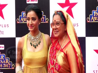 Tu Sooraj Main Saanjh Piyaji StarCast Funky Look  Star Parivaar Awards 2017