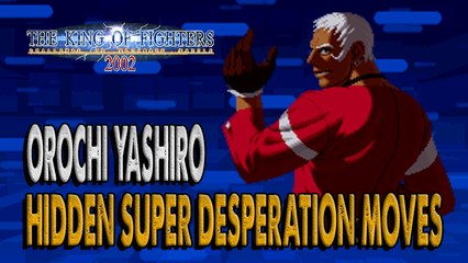 #RockySilva =YASHIRO OROCHI= KOF'2002 Hidden Super Desperation Moves @RockySilvaBR