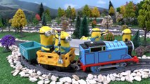 Minions Funny Toy Stories with Thomas and Friends Train Toys and Surprise Eggs Compilation TT4U_14