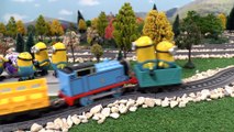 Minions Funny Toy Stories with Thomas and Friends Train Toys and Surprise Eggs Compilation TT4U_23