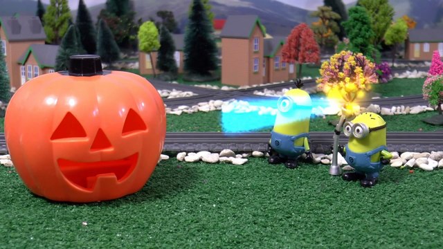 Minions Funny Toy Stories with Thomas and Friends Train Toys and Surprise Eggs Compilation TT4U_71