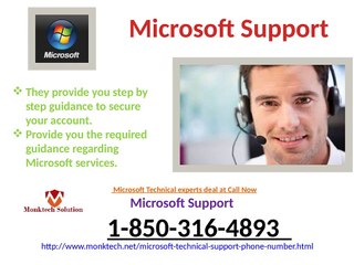 The most effective method to procure Microsoft Support 1-850-316-4893 ?