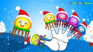 Christmas Jellyfish Cartoon Finger Family _ Jellyfisdsa