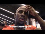 Tevin Farmer after his win over Redkach - EsNews Boxing