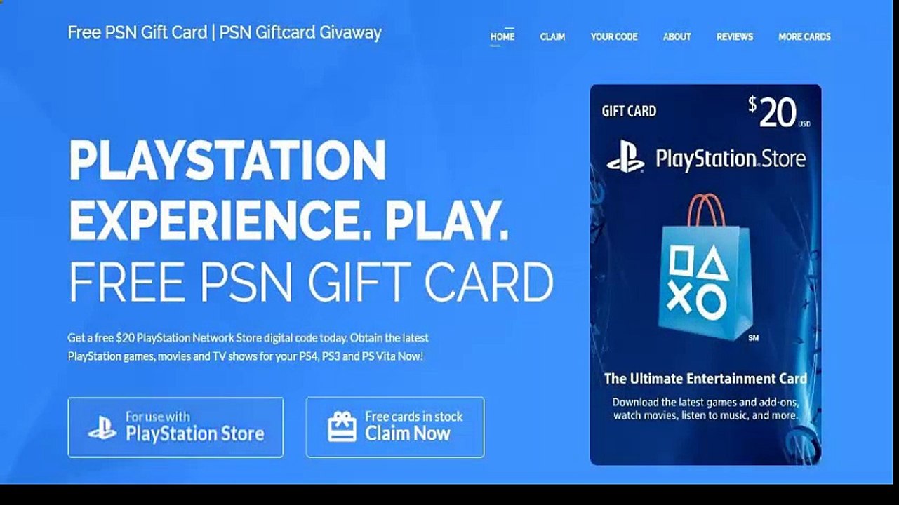 Psn Code Generator Tool 100 Working Free Online1 Video Dailymotion