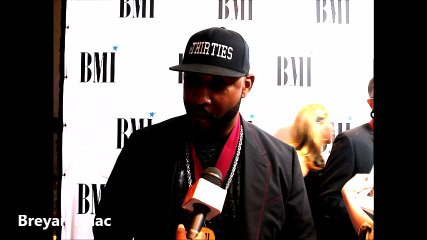 Breyan Isaac at 2017 BMI Pop Music Awards