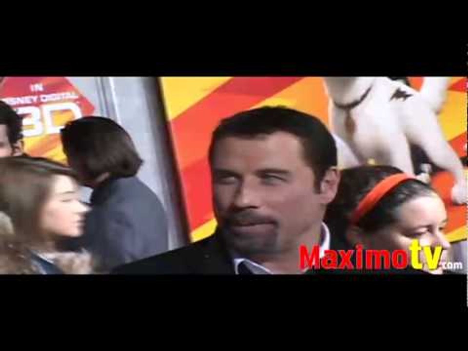 John Travolta // BOLT Premiere Arrivals