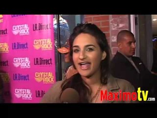 Jazmin Whitley Interview at Crystal Rock Clothing Line Launch Party