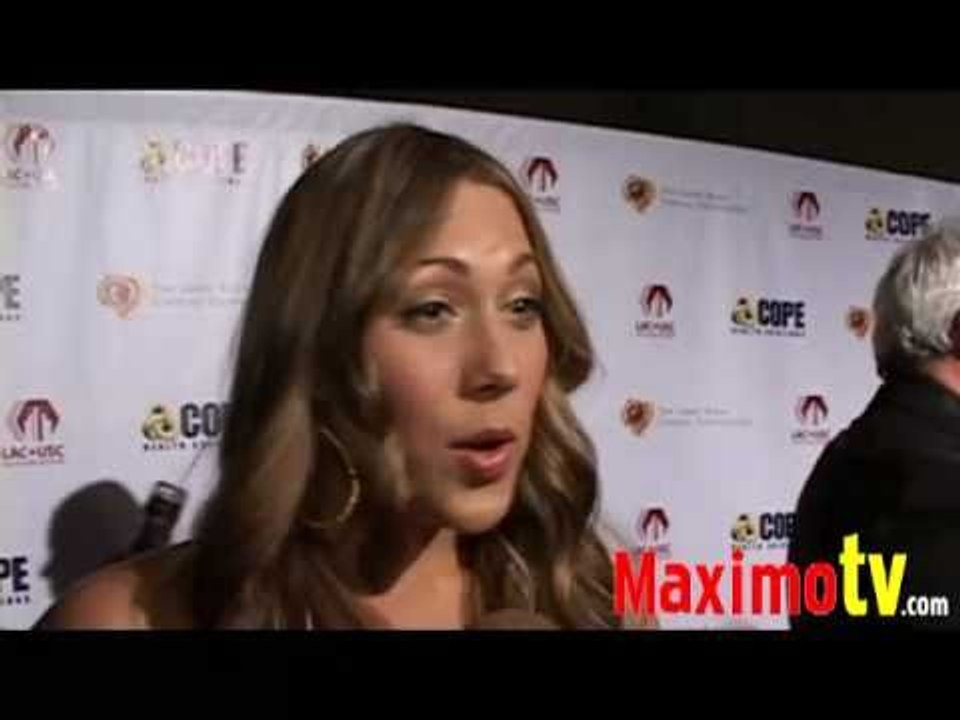 Colbie Caillat Interview at Larry King's 75th Birthday Party Celebration