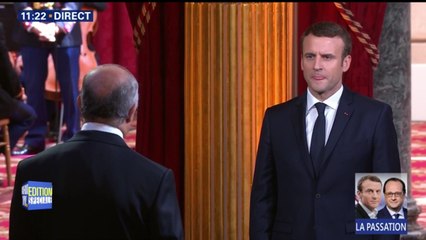 Emmanuel Macron officiellement investi président de la République