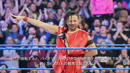 New:【ＷＷＥ】中邑が一軍昇格　スマックダウン登場に実況「キング・オブ・ストロング・スタイルの登場だ！」.