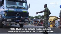 Côte d'Ivoire : les mutins ont ouvert le corridor de Bouaké