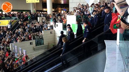 Chegada Salvador Sobral a Lisboa após vitória na Eurovisão 2017