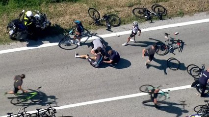 Giro - Pinot : ''Un miracle que je ne sois pas tombé''