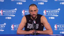 【NBA】Manu Ginobili Postgame News Conference | Spurs vs Warriors | Game 1 | May 14, 2017 | NBA Playoffs