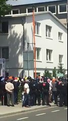 frankfurt germany gurdwara   fight 3