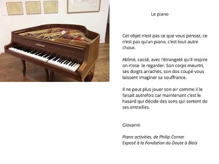 L’objet, de l’œuvre d’art au sujet poétique : exemple de réalisation