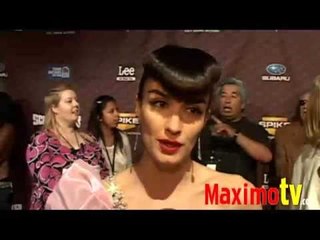 PAZ VEGA Interview at SCREAM AWARDS 2008 Arrivals