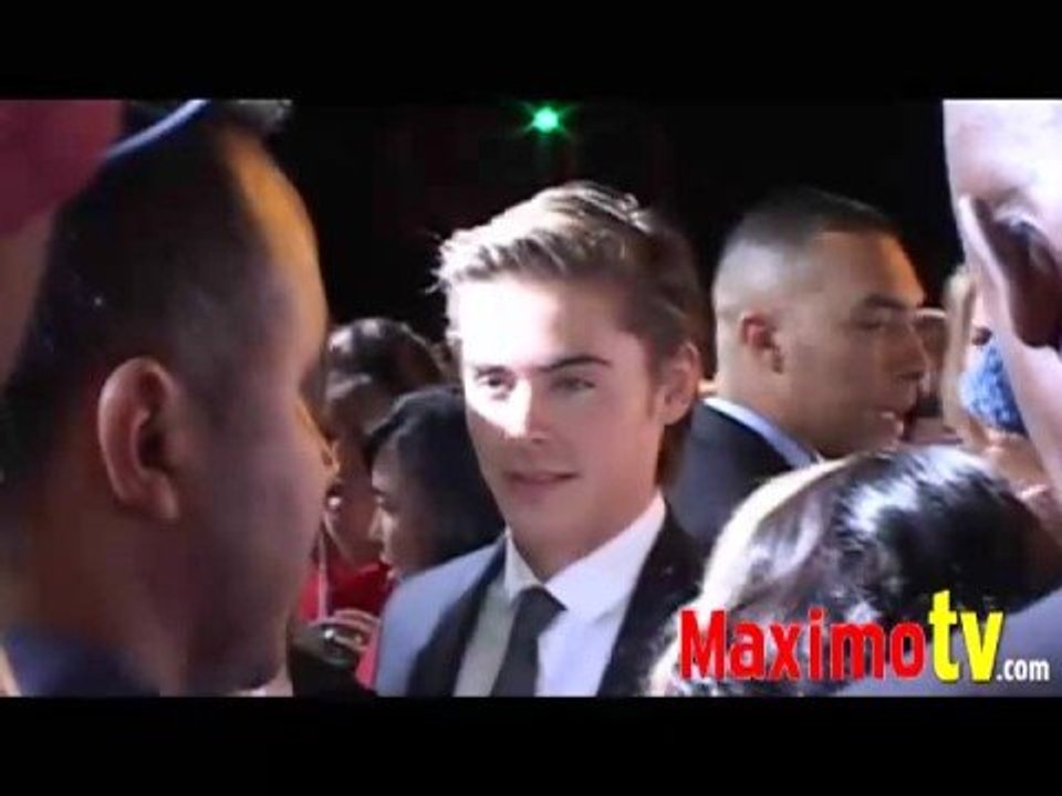 Zac Efron & Vanessa Hudgens at "HSM 3" Premiere