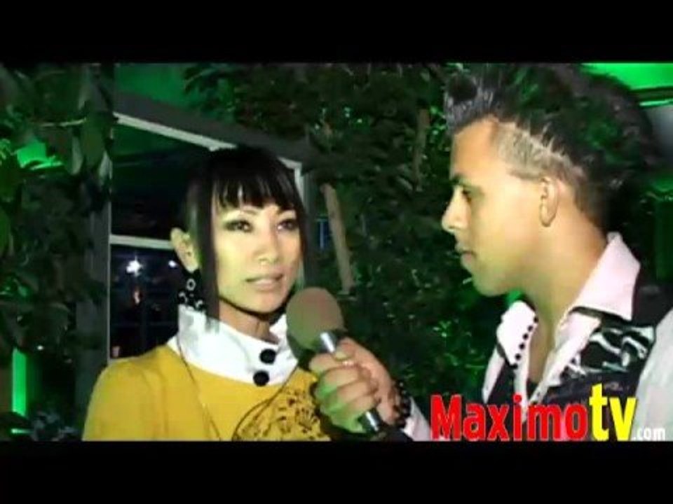 BAI LING Interview at 2008 MTV VMA Pre-Party at Blvd 3