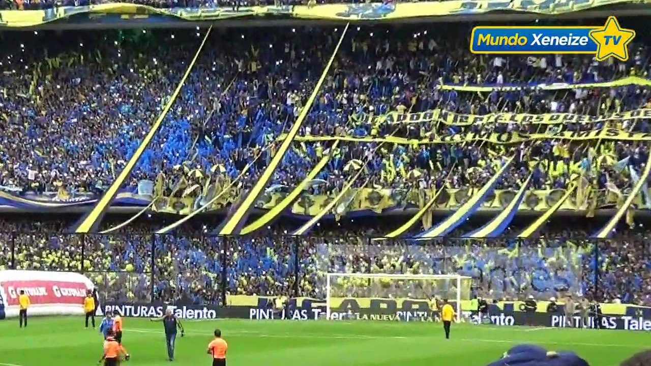 Gran recibimiento al Boca Juniors