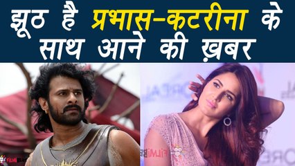 Baahubali 2 actor Prabhas not to work with Katrina Kaif in Saaho | FilmiBeat