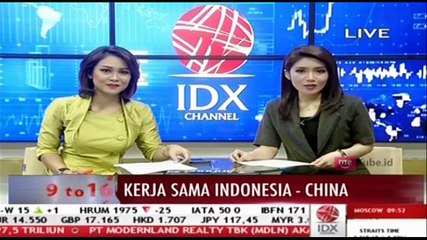 Kerjasama Indonesia-China Hingga 2021