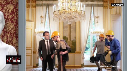 Humour : mais que peut bien faire Emmanuel Macron à l'Elysée ?