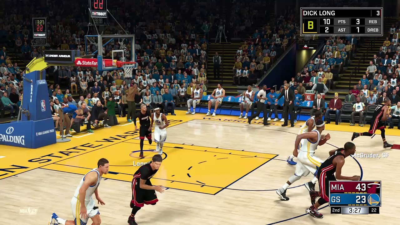 NBA 2K17 Putback King by 5´11” point guard