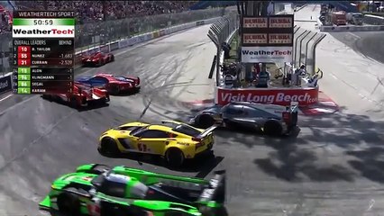 ALL CRASHES AND FAILS OF IMSA LONG BEACH 2017