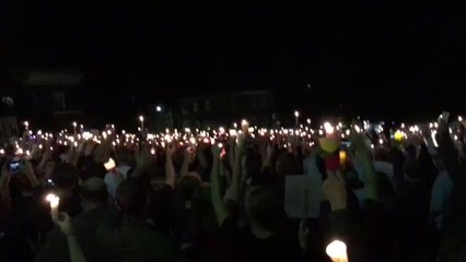 Download Video: Charlottesville Protesters Hold Candlelit Vigil to Show Opposition to White Nationalist Rally