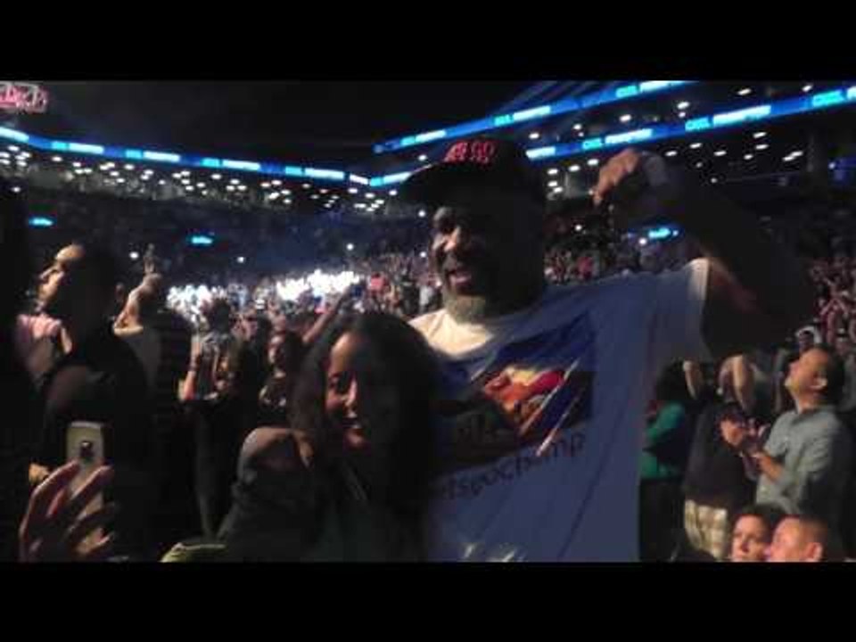 SHANNON BRIGGS CHASING DAVID HAYE IN NY DAVID HAYE RUNS  EsNews Boxing