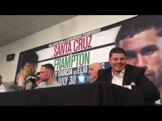 Carl Frampton post fight