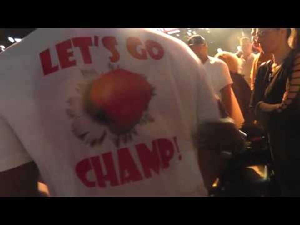 SHANNON BRIGGS CHASING DAVID HAYE IN NY DAVID HAYE RUNS EsNews Boxing