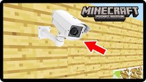 COMO FAZER UMA CAMERA DE SEGURANÇA NO MINECRAFT / How to make a security camera in minecraft