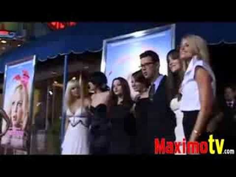 ANNA FARIS, EMMA STONE, KAT DENNINGS, KATHARINE MCPHEE, RUMER WILLIS at The House Bunny Premiere