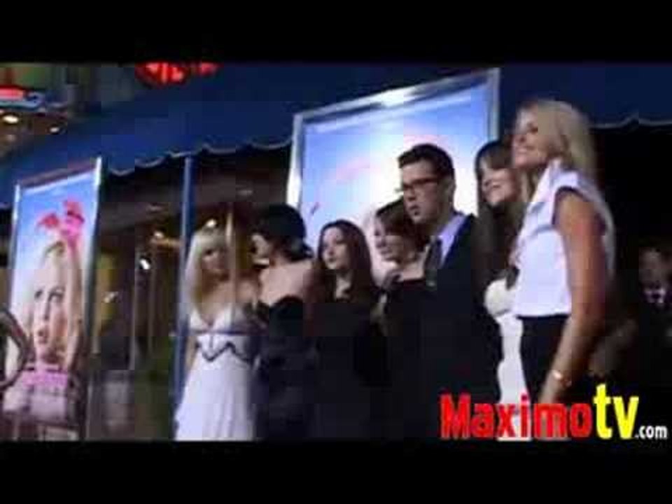 ANNA FARIS, EMMA STONE, KAT DENNINGS, KATHARINE MCPHEE, RUMER WILLIS at "The House Bunny" Premiere