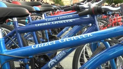 Gebze Belediyesi Beşinci Sınıflara 8 Bin 500 Bisiklet Dağıttı