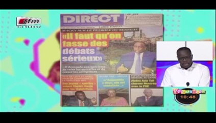 REPLAY - Revue de Presse - Pr : MAMADOU MOUHAMED NDIAYE - 15 Mai 2017