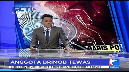 Anggota Brimob Tewas dengan Luka Tembak