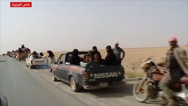 أوضاع مأساوية لآلاف النازحين قرب الرقة