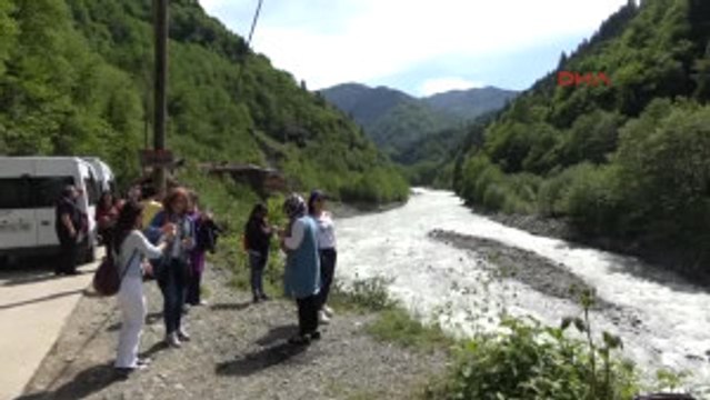 Rize Fırtına Vadisi ve Ayder Yaylası'na Turist Akını