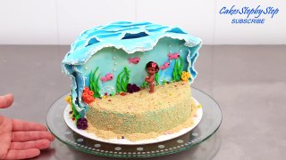 MOANA CAKE How To Make by CakesStepbyStep