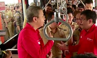 Djarot Tinjau Koridor 13 Transjakarta Ciledug-Tendean